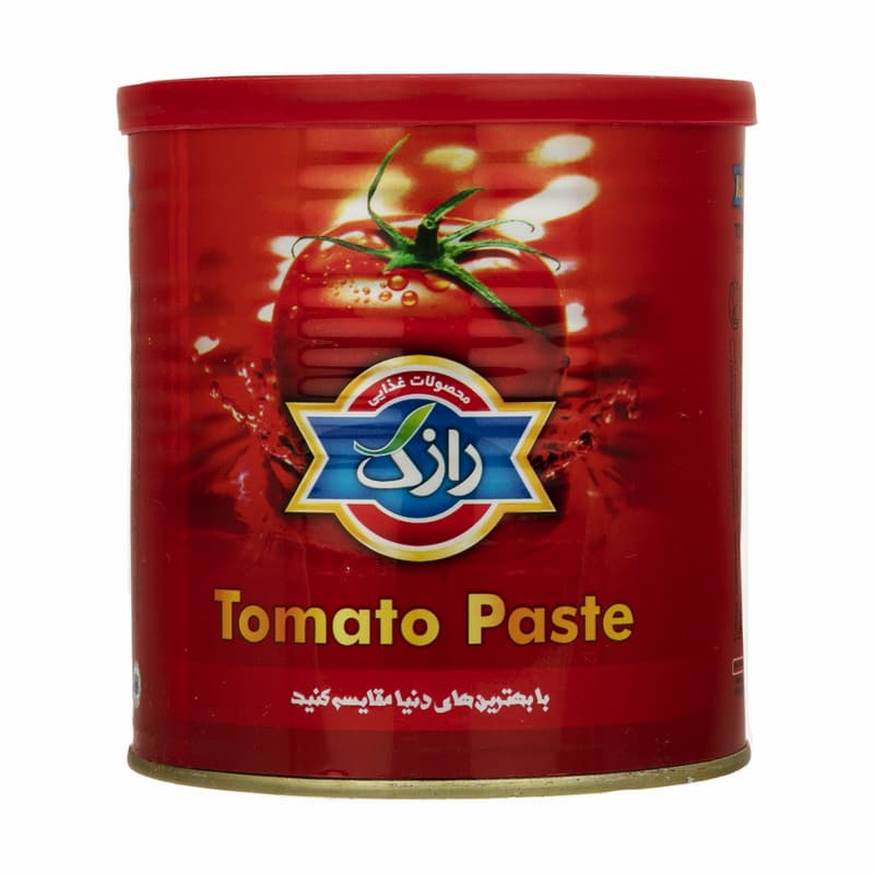 رب گوجه فرنگی راک با غلظت مناسب و بسته بندی استاندارد